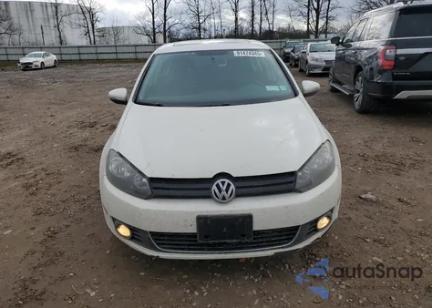 2011 Volkswagen Golf z USA, uszkodzony, nr VIN WVWDM7AJ9BW199250